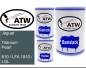Preview: Jaguar, Titanium Pearl, 810 / LFA 1810 / LGL: 500ml Lackdose + 500ml Klarlack + 250ml Härter - Set, von ATW Autoteile West.